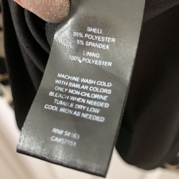 Jessica Howard size 16 leopard print dress w/ruffle bell sleeves.  Very stretchy - Picture 6 of 12